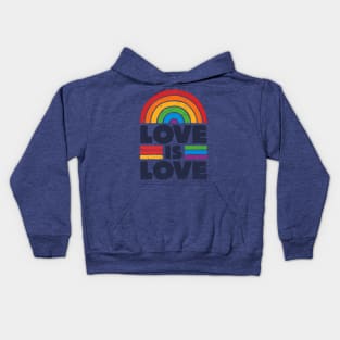 Love is Love LGBT 1 Kids Hoodie